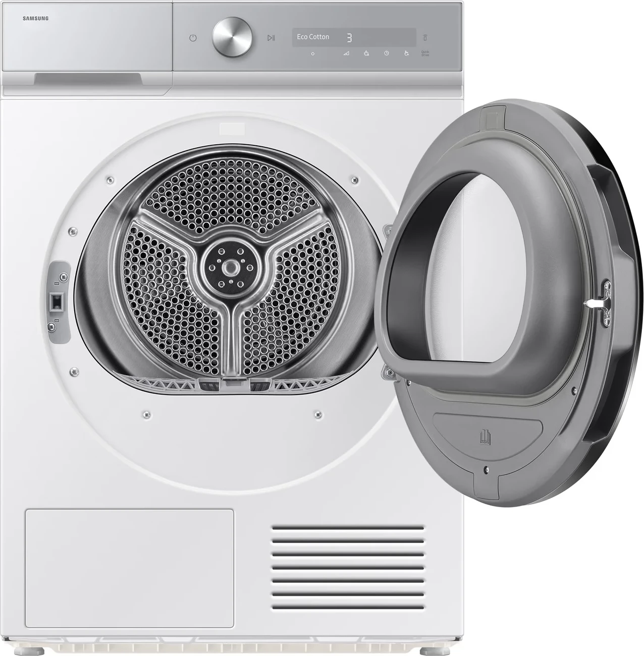 Tharëse rrobash, Samsung DV90DB8845GHU4 BESPOKE, 9 kg, klasë energjie A, pompë nxehtësie, AI Control, e bardhë