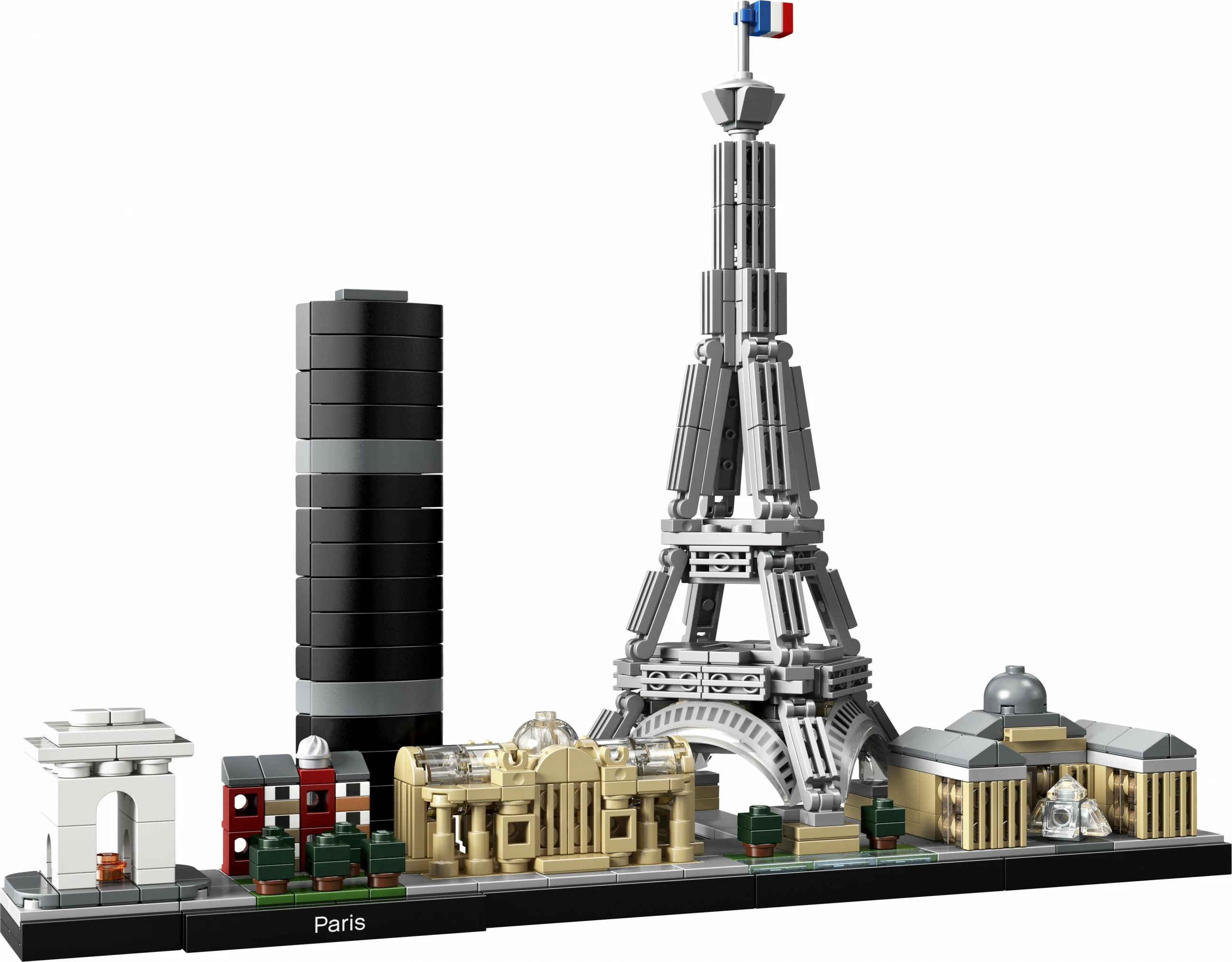 Set ndërtimi LEGO Architecture Paris Skyline 21044, 649 copë, shumëngjyrësh