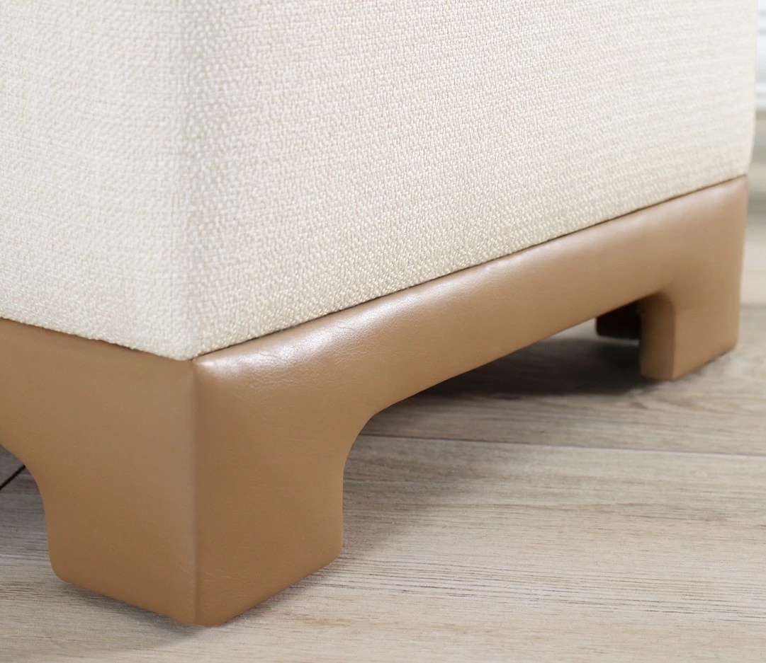 Puf Atelier del Sofa, Lenover, krem-bezhë