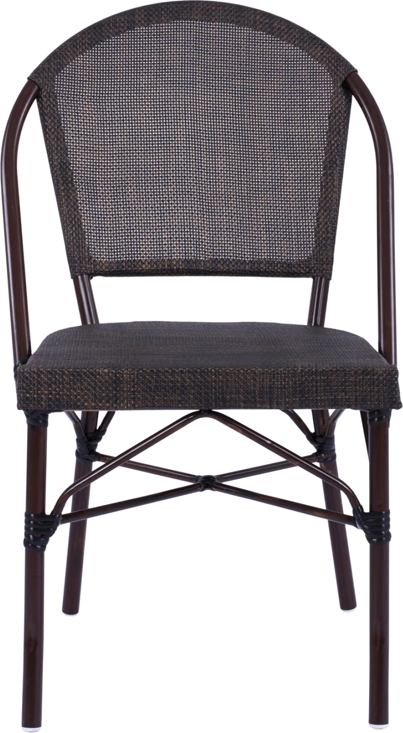 Karrige metalike pamje bambuje, ngjyrë kafe, FH5718, 54x62x89 cm