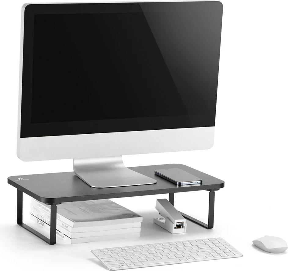 Mbajtës monitori/laptopi Maclean MC-933, deri 32", 20 kg, i zi