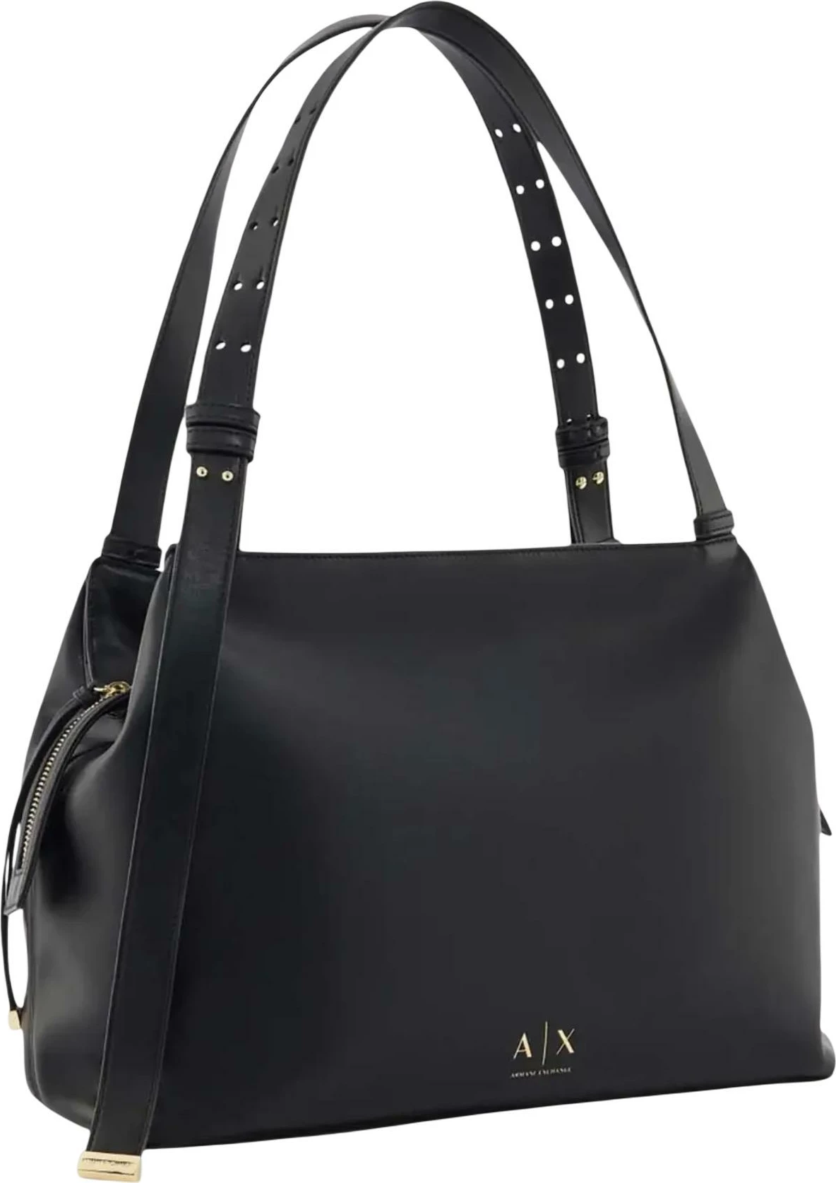 Çantë krahu Armani Exchange XW002603 AF19902 për femra, e zezë