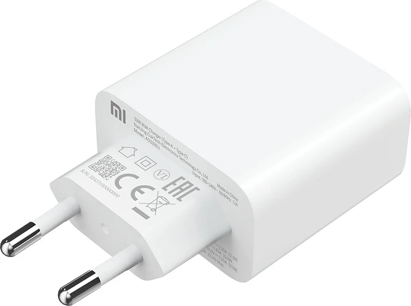 Karikues muri Xiaomi Mi 33W AD332EU, 1x USB, i bardhë