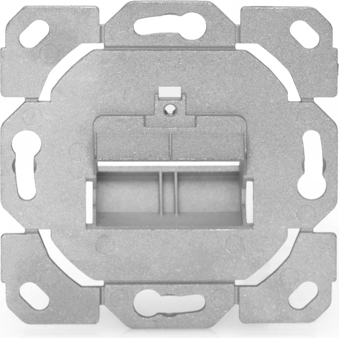 Pllakë murale Digitus për Keystone, metallic, pa vida, 1 portë