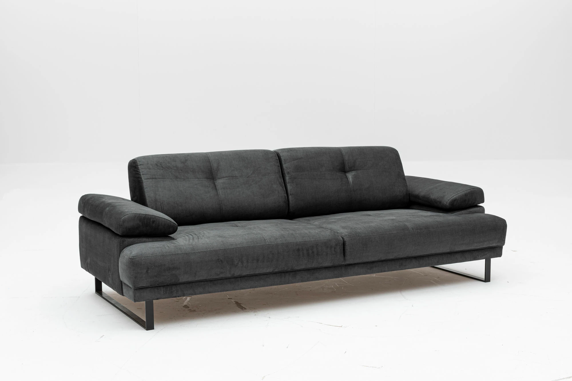 Divan-krevat 3 vendësh, Atelier del Sofa, Mustang, antracit