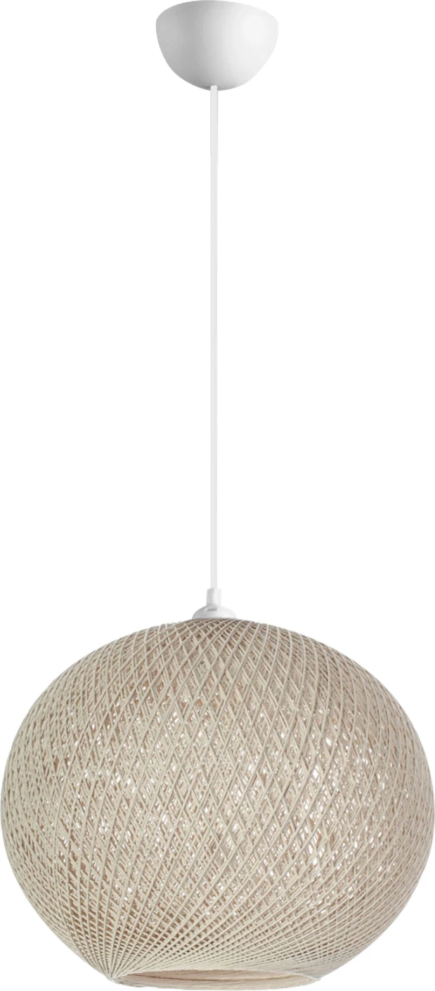 Llambë varëse tavani, sferë ovale, litar i thurur, FH7625.02