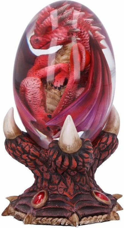 Figurinë koleksionuese NEMESIS NOW Elemental Dragonlings Fire, 12 cm, e kuqe, me kuti dhurate
