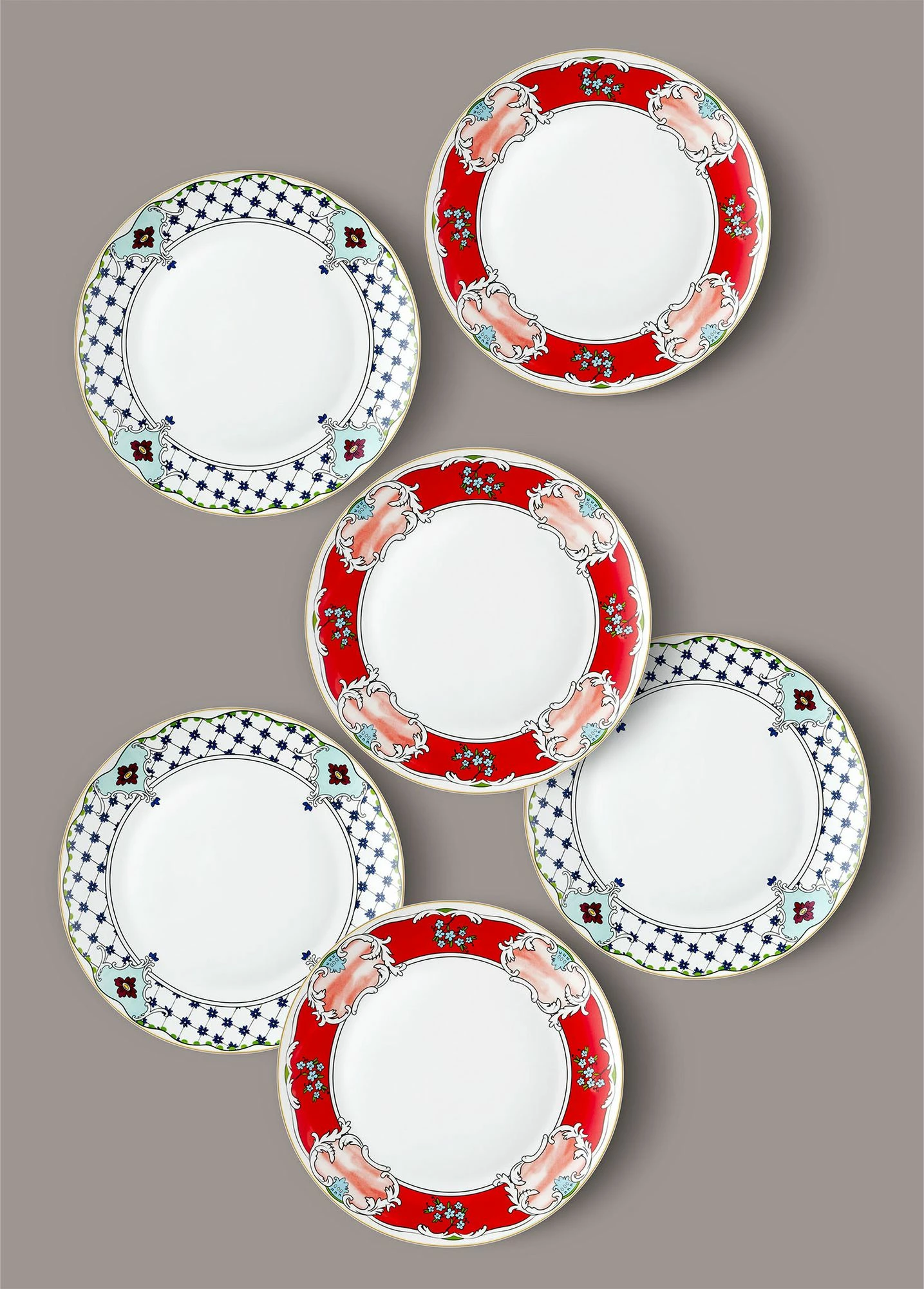 Set pjatash shërbimi (6 copë), Hermia, DNR0058