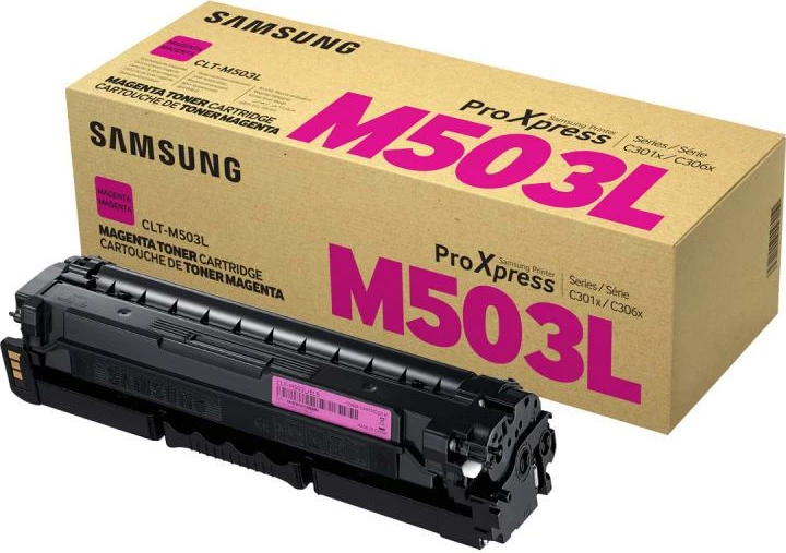 Toner, Samsung, CLT-M503L, rendiment i lartë 5000 faqe, magenta