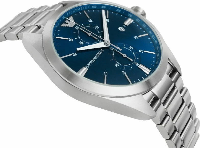 Orë dore për meshkuj Emporio Armani, argjendi