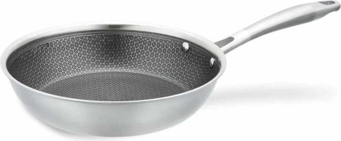 Tigan skuqjeje MAESTRO MR-1224-28, 28 cm, argjendtë