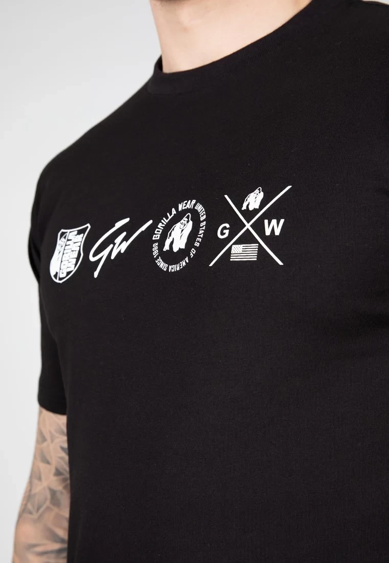 Swanton T-Shirt - Black [Madhësia: 3XL]