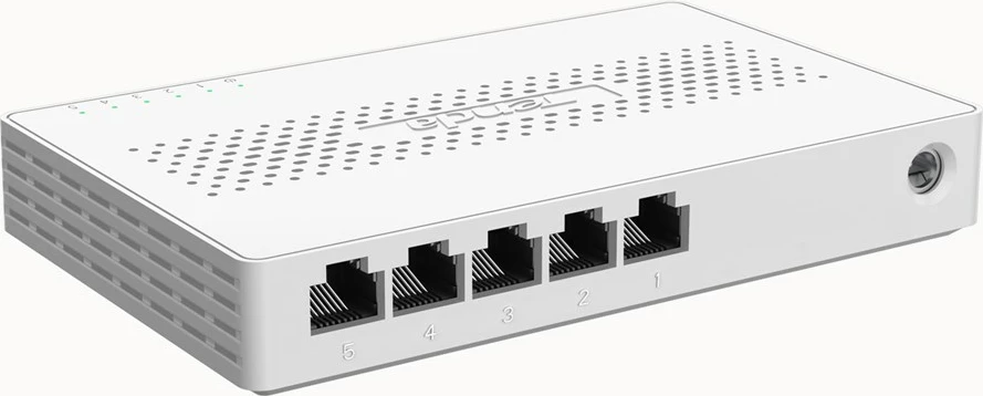 Switch Tenda SM105, 5 porta, i bardhë