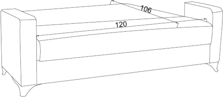 Set dhome ndenje 2 pjesë Vox, ngjyrë gri e lehtë