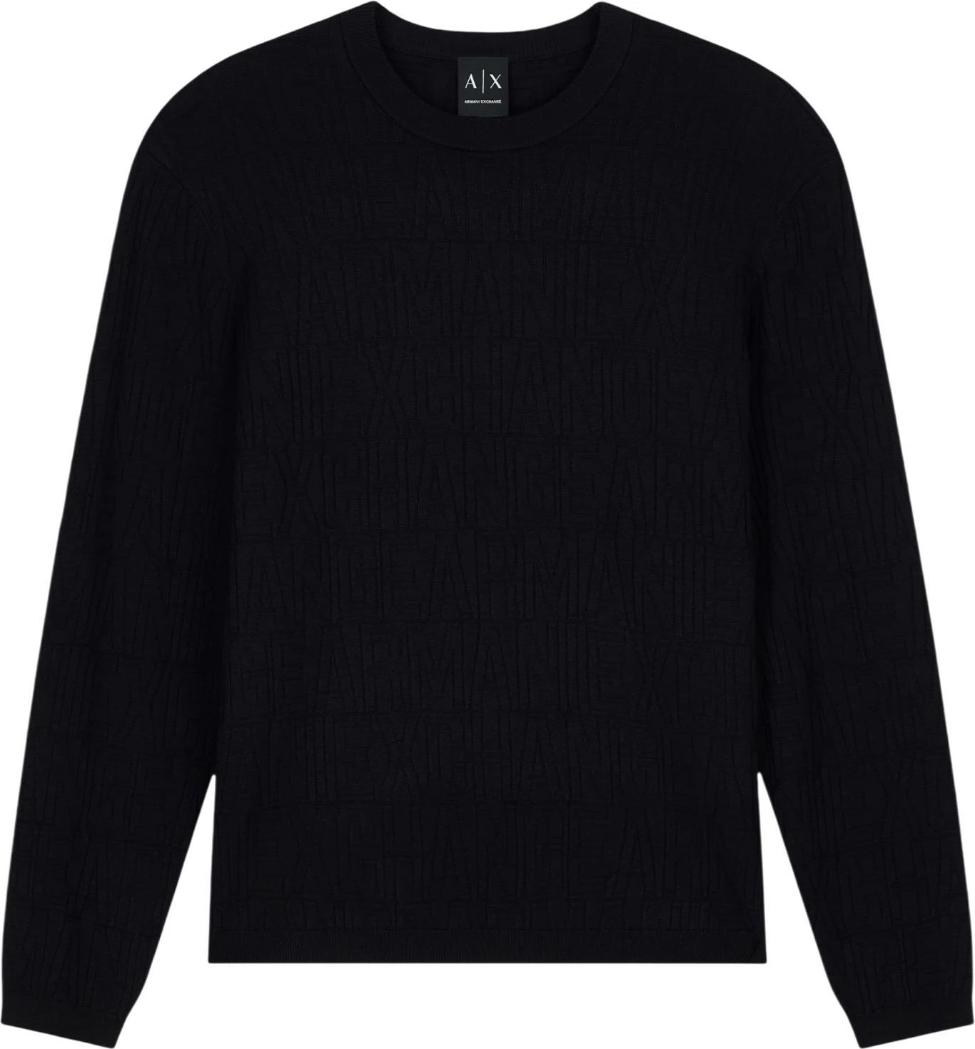 Xhemper për meshkuj Armani Exchange XM002986 AF10454, i zi [Madhësia: XL]