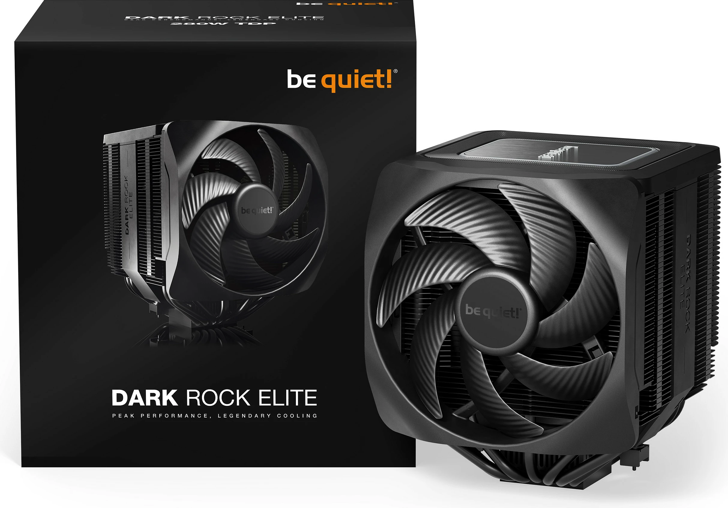 Ftohës ajri Be Quiet! Dark Rock Elite, 13.5 cm, 11 dB, 25.8 dB, i zi