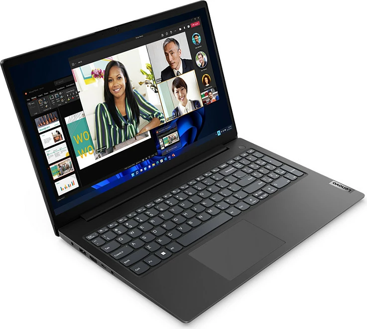 Laptop Lenovo V15 G4 AMN, Ryzen 3 7320U, 8GB RAM Memorje, 256GB SSD, 15.6" FHD, Windows 11 Home, tastierë AZERTY, i zi