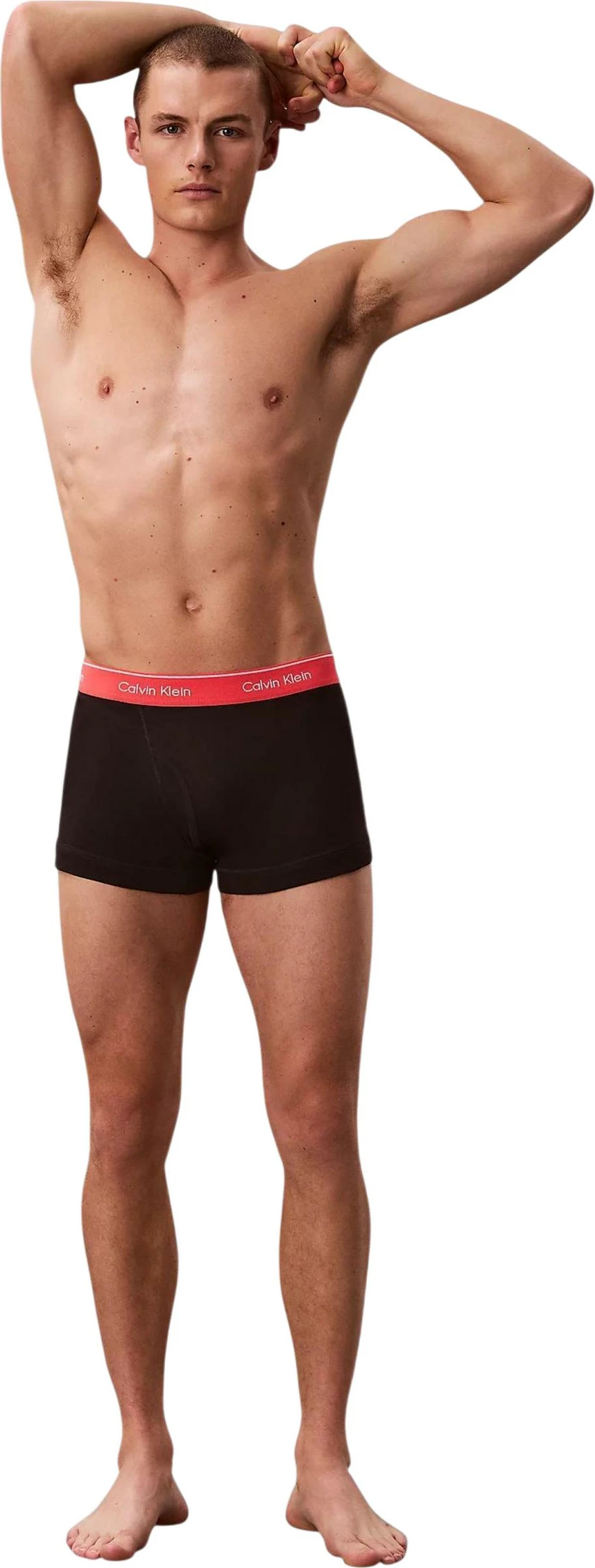 Set të brendshme për meshkuj Calvin Klein Underwear TRUNK 3 PK 000NB4002A, të zeza [Madhësia: XL]