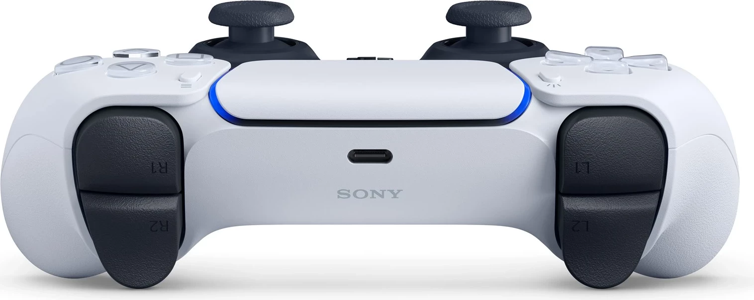 Kontrollues lojërash Sony DualSense për PlayStation 5, Bluetooth/USB, i Zi dhe i Bardhë 8