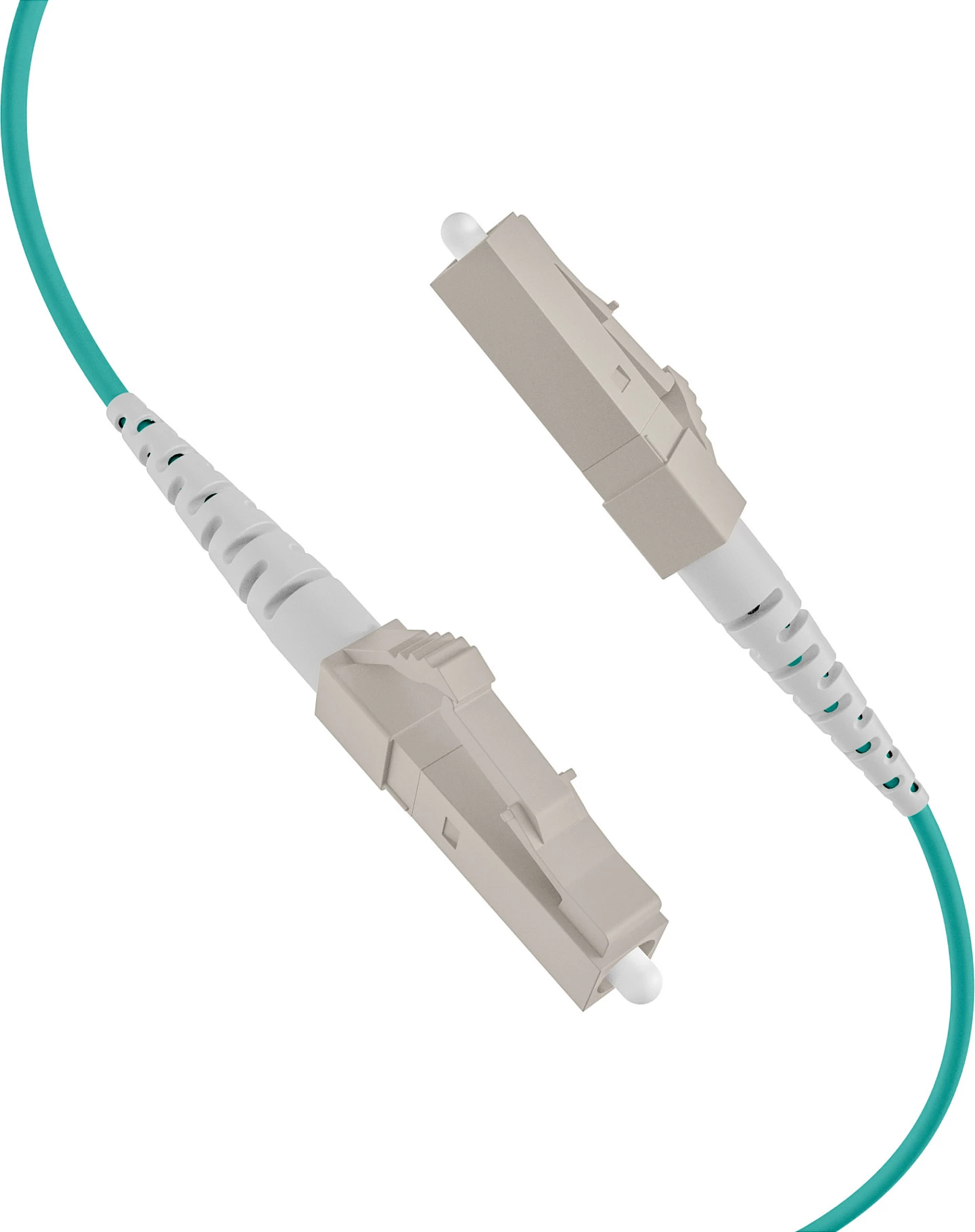 Kabllo fibër optike EFB Elektronik O8322S70OM3, 70 m, OM3 multimode, 8x LC-LC, LSZH, bezhë/zezë/blu