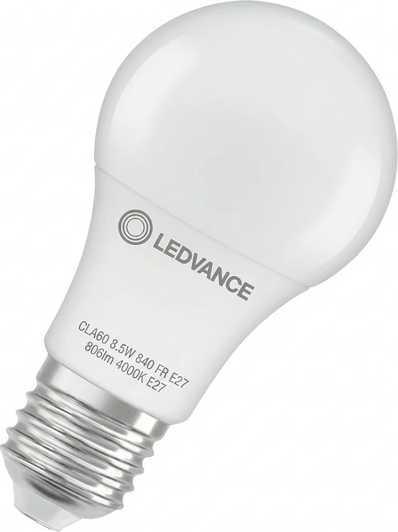 Llambë LED OSRAM CLA60 8.5W E27, 806 lm, 4000K, e bardhë