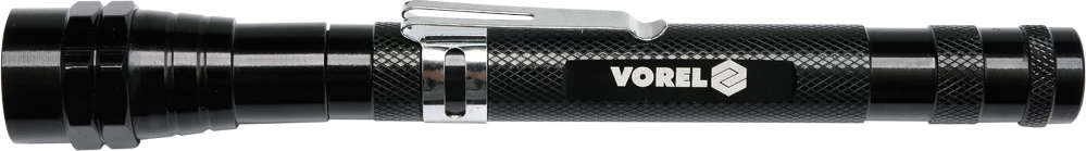Kapës magnetik teleskopik Vorel 78405, 3 LED, 170-565mm, i zi