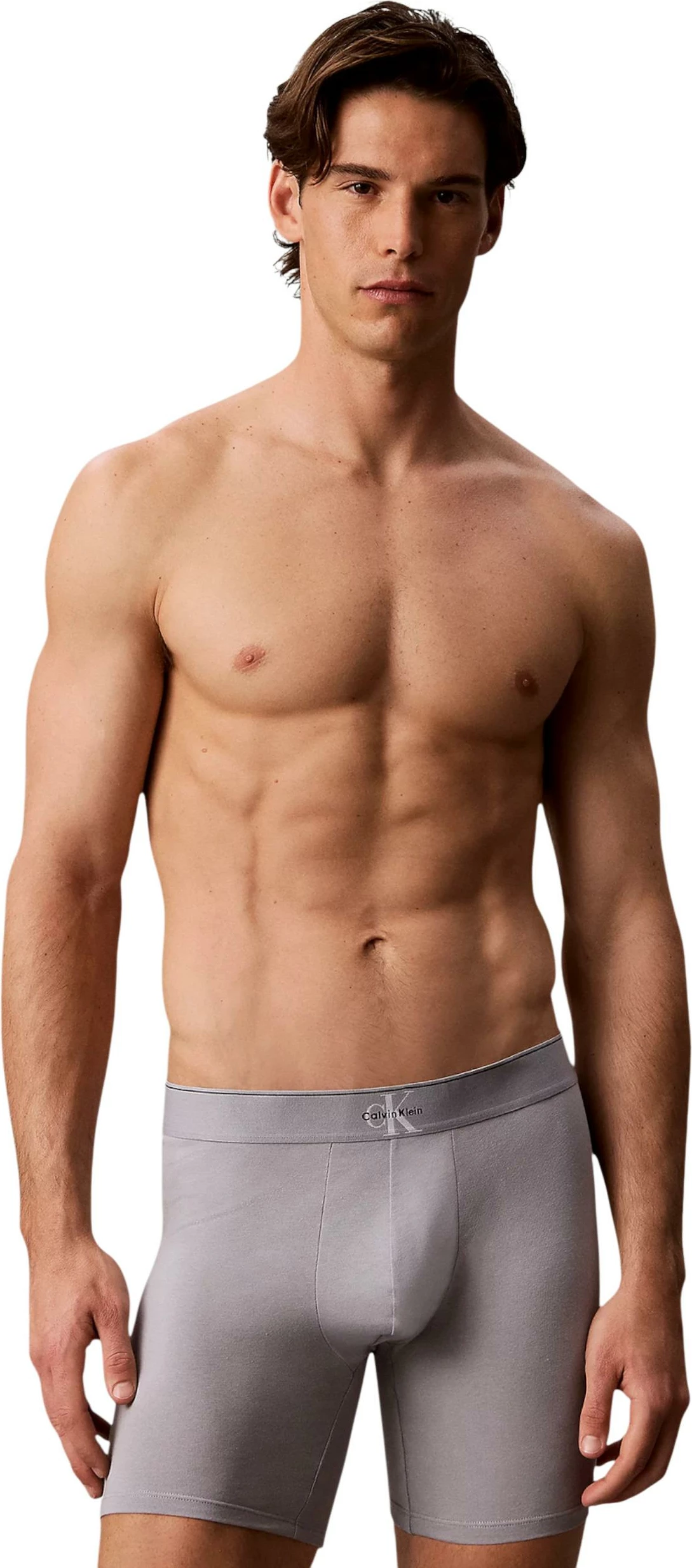 Të brendshme për meshkuj Calvin Klein Underwear LV00NB4473 3PK, të zeza-gri [Madhësia: M]