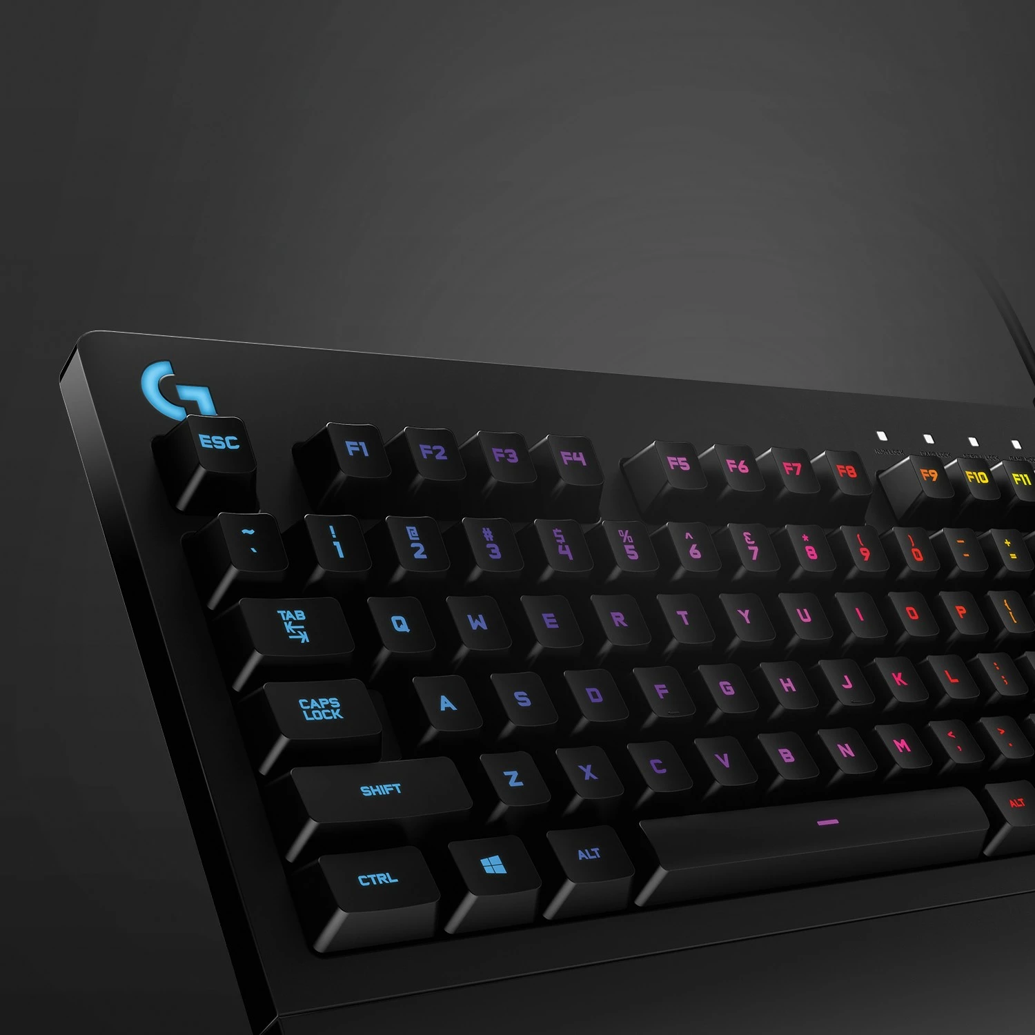 Tastierë gaming Logitech G213 Prodigy, full-size, RGB LED, QWERTZ, e zezë