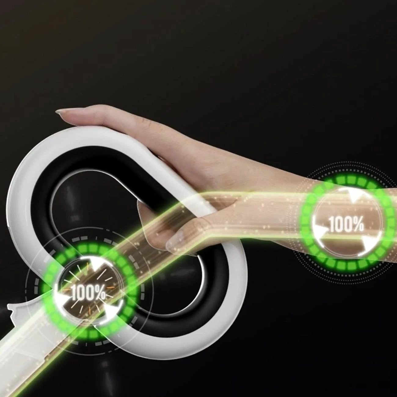 Fshesë vertikale pa kabllo wet/dry Uwant D700W, 20000 Pa, 45 min, vetëpastrim 100°C/75°C, e bardhë