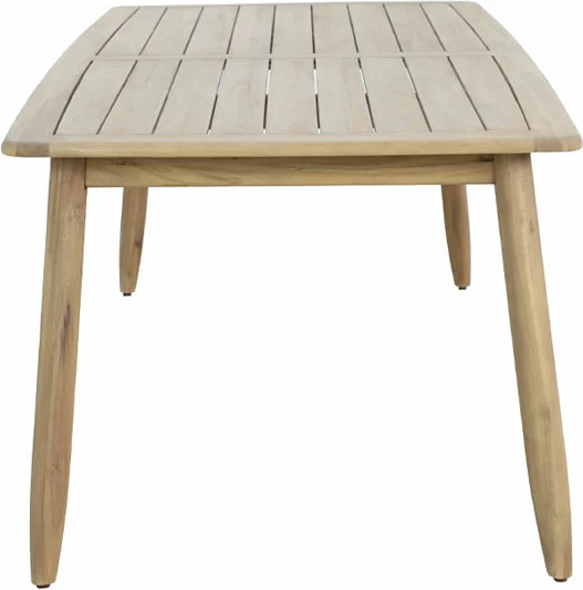 Tavolinë Etoile, ngjyrë natyrale, 160.3x90.5x74cm