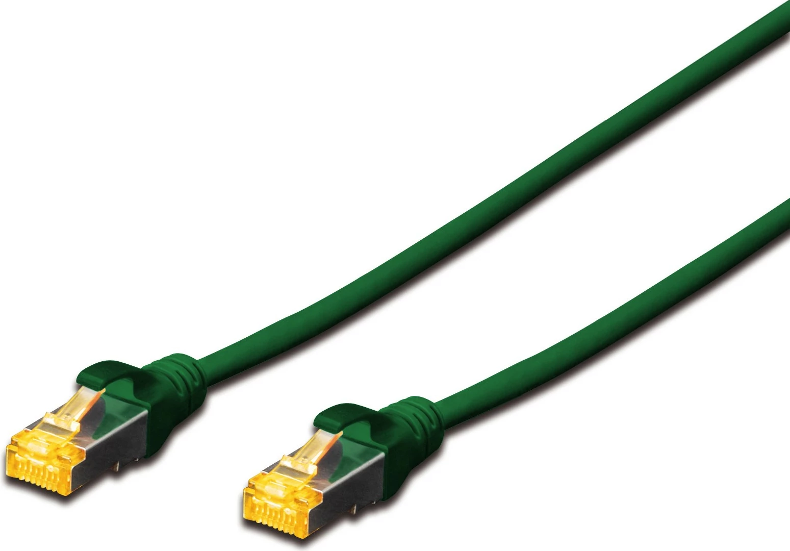 Kabllo rrjeti Digitus Cat6a S/FTP 1m, RJ-45, e gjelbër