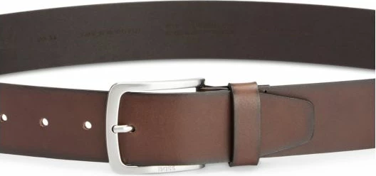 Rrip meshkujsh Boss Jor-V_Sz40, lëkurë, me kapëse metalike