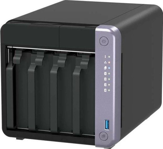 NAS Qnap TS-432X-4G, 4GB RAM, 4 vende për hard disk, QTS 5