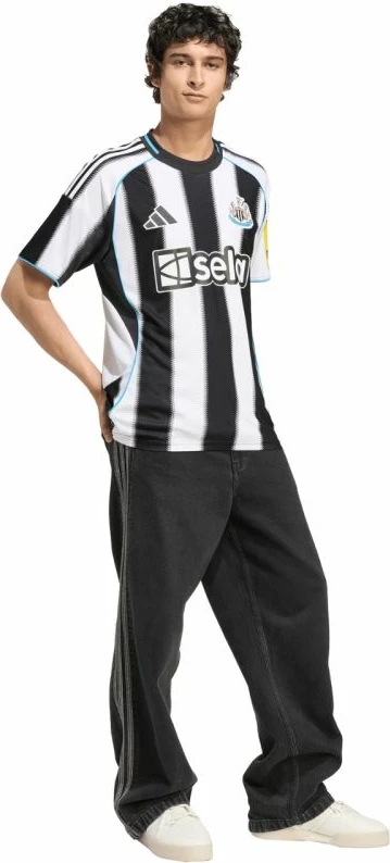 Fanellë futbolli adidas për meshkuj, bardhë/zi [Madhësia: XXL]