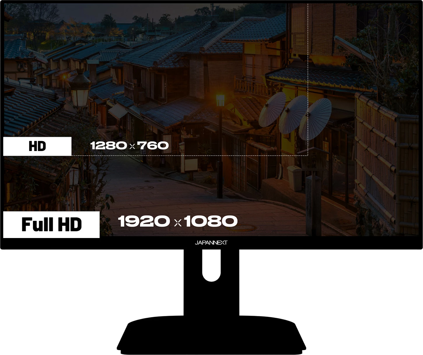 Monitor gaming JAPANNEXT FHD 23.8" IPS Full HD, 200Hz, 0.5ms, i zi