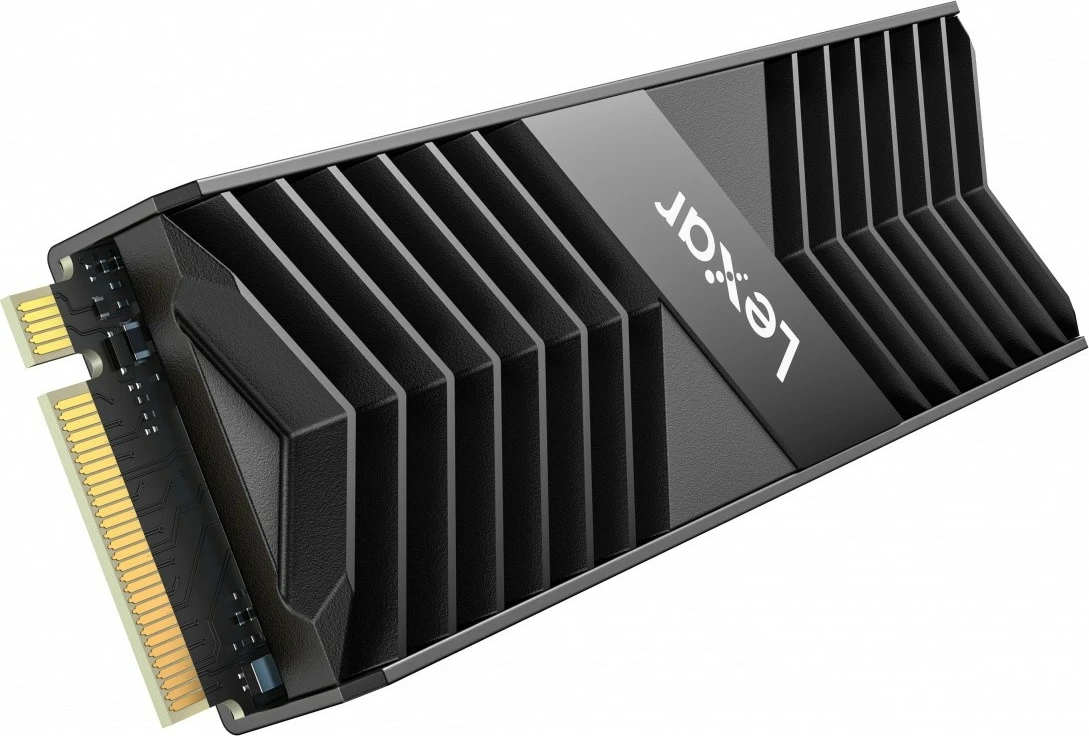 SSD Lexar NM800 Pro 512GB M.2 2280 PCIe 4.0 me radiator, zi
