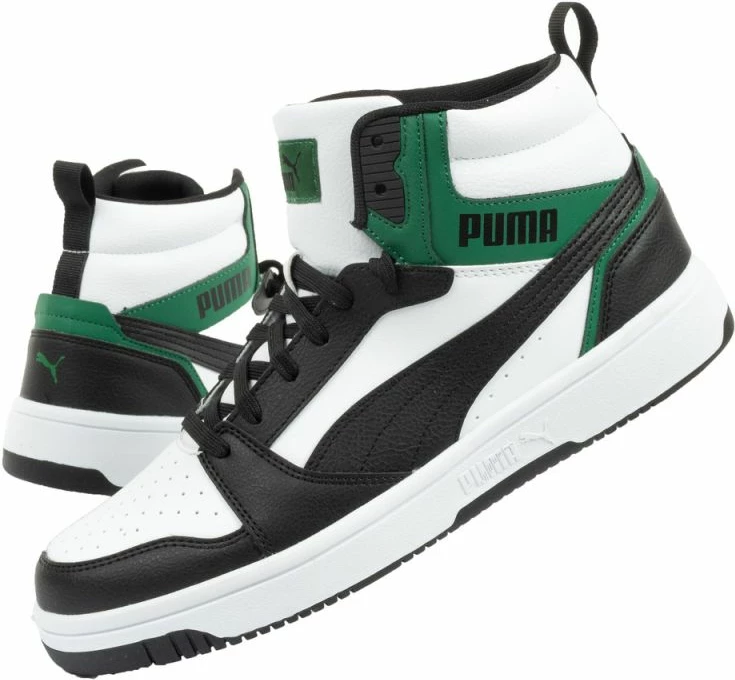 Atlete për meshkuj Puma, të bardha, të zeza, të gjelbra