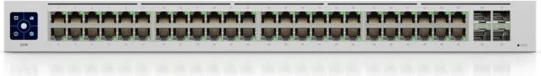 Switch Ubiquiti UniFi USW-48, Managed, L2, Gigabit Ethernet, Rack mounting, Silver