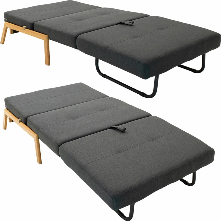 Karrige-shtrat, ngjyrë qymyr, 95x98x70cm