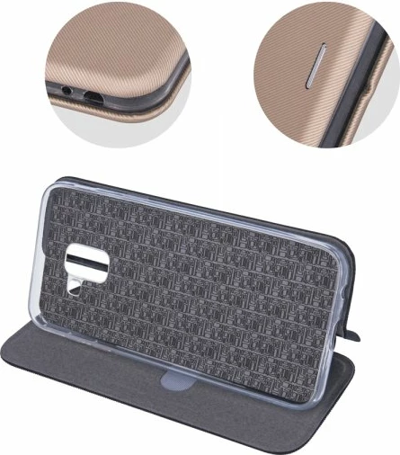 Mbështjellës ONASI Glamour Flip për Samsung Galaxy A70 / A705, Gold