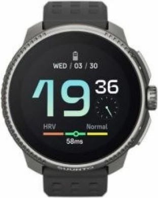 orë sportive Suunto Race Titanium Charcoal, e zezë