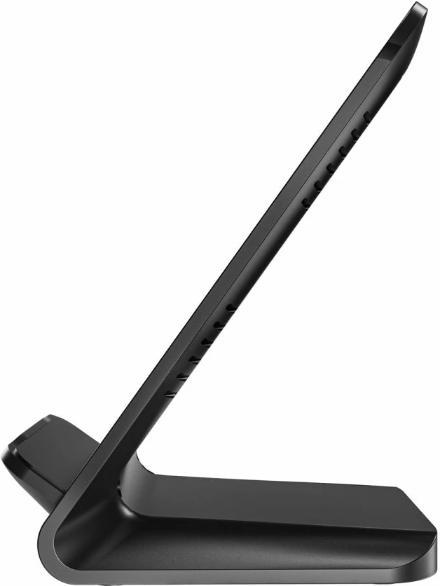 Karikues pa tela me stand, Tech-Protect QI15W-S2, 15W, USB-C, me kabllo USB-A/USB-C 50cm, zi