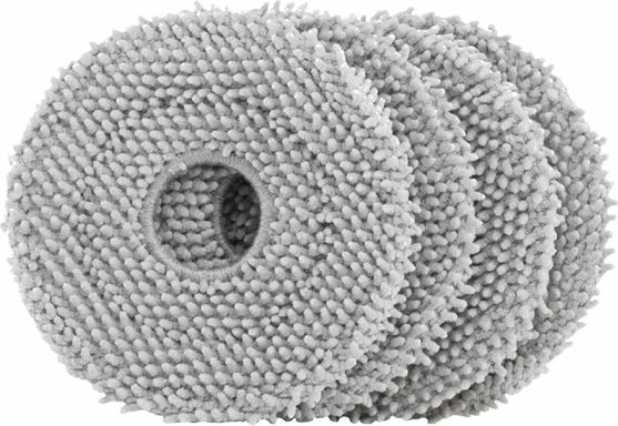 Set mopash rrotulluese për robot fshesë, Roborock, Qrevo Curv / Qrevo Curv 5A1 / Qrevo Edge 5V1, 4 copë, gri