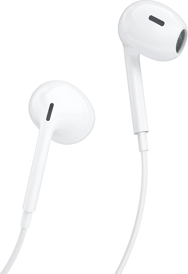 Kufje me kabllo, Dudao X14PRO, in-ear 3.5 mm me mikrofon dhe komandë, kabllo 1.2 m, të bardha
