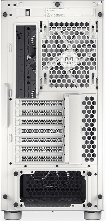 Kasë Endorfy ARX 500 ARGB, Midi Tower, xham i temperuar, 3x140mm ARGB, e bardhë