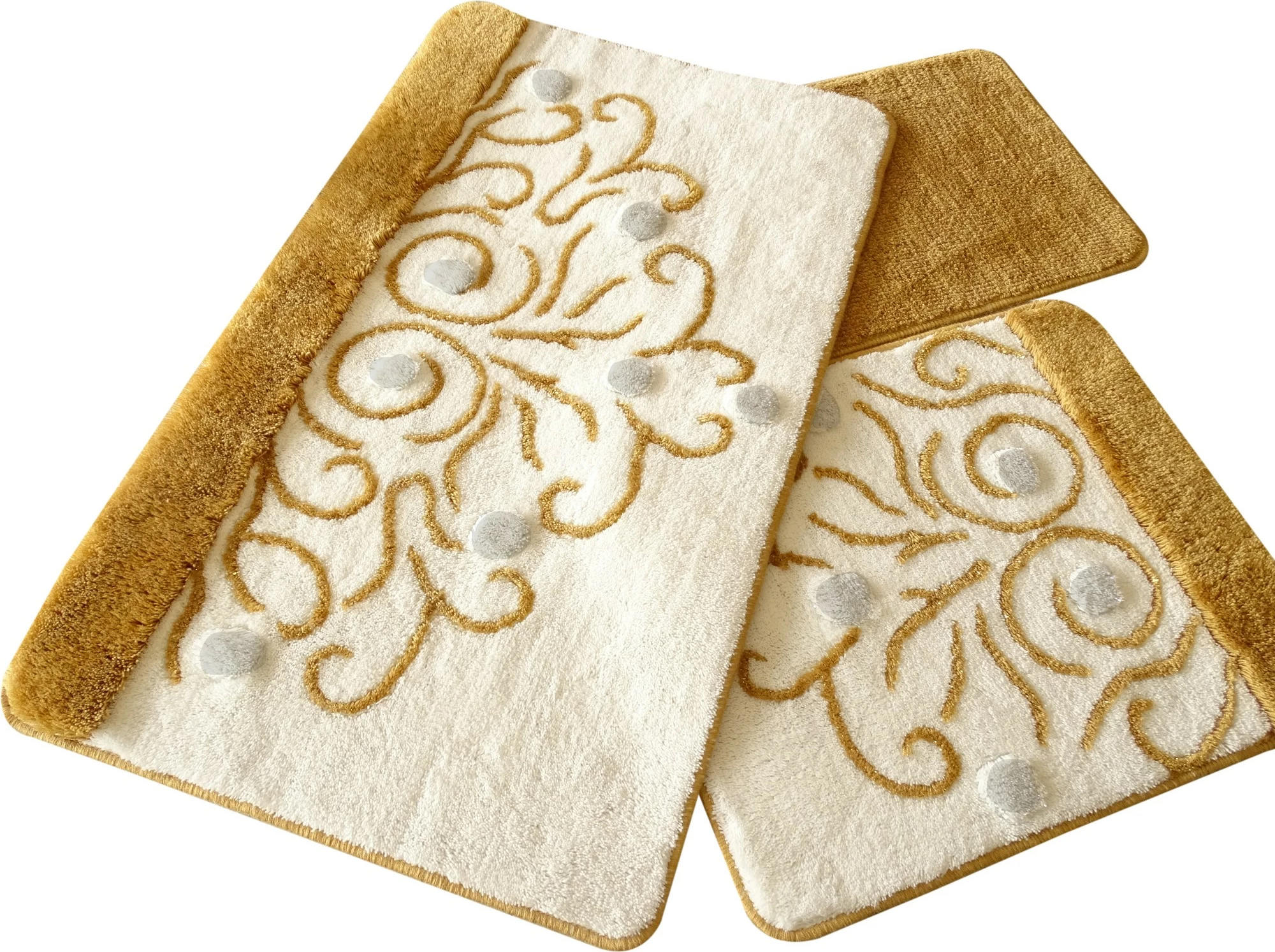 Set tapetash për banjo (3 copë), Mijolnir, Yekta, ngjyrë ari