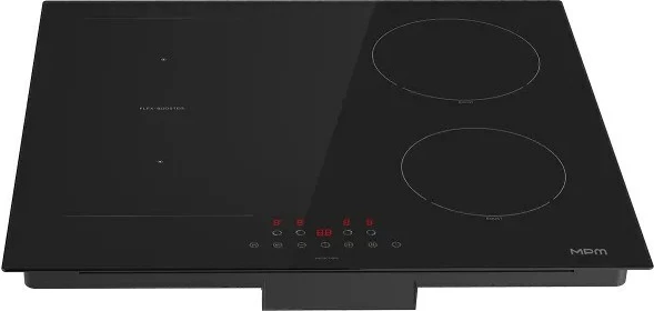 Sobë inkaso me induksion MPM MPM-60-IM-15, 59 cm, 4 zona, e zezë