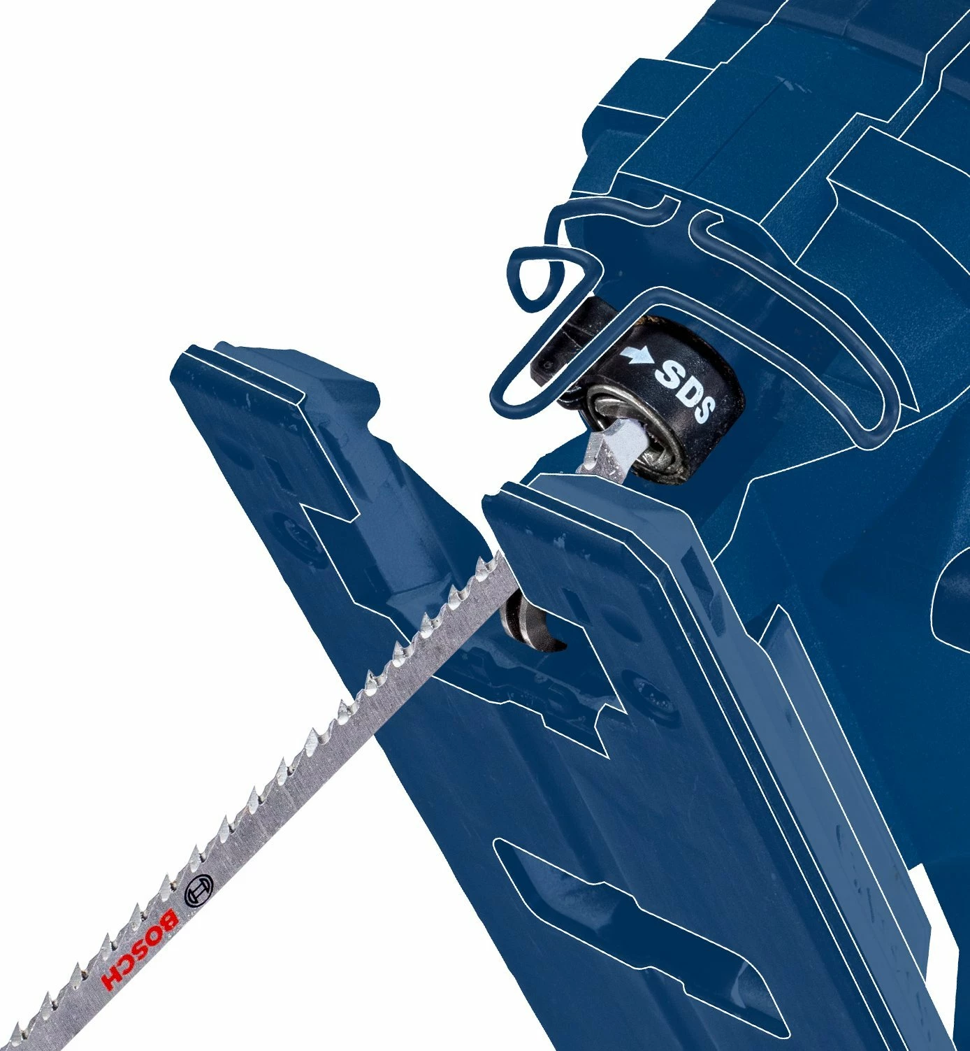 Teh sharrë për xhigso Bosch EXPERT Fiber Plaster T 141 HM, karbid (T-shank), 3 copë