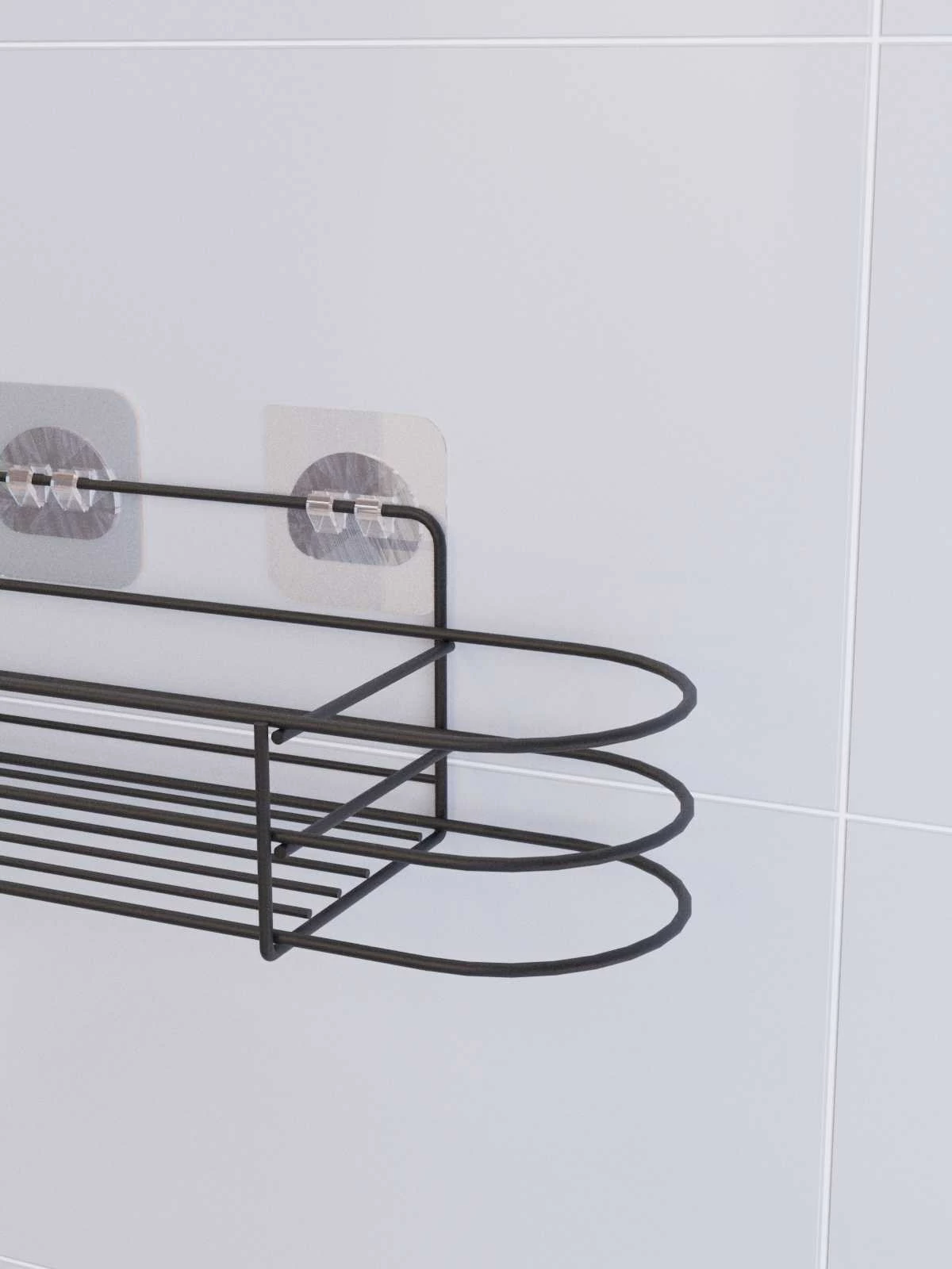 Organizues banjoje metalik, ngjyrë e zezë, Hermia SY302K, 9x36x12cm