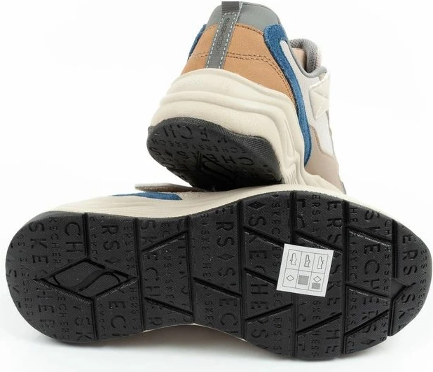 Atlete për djem Skechers Nova Jogger Velcro 419001L/NTBL, bezhë/blu [Madhësia: 30]